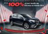 Honda CRV tặng 100% Thuế Trước Bạ
